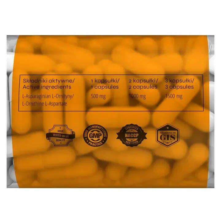 nowmax® L-Ornithine 90 kaps 2/2