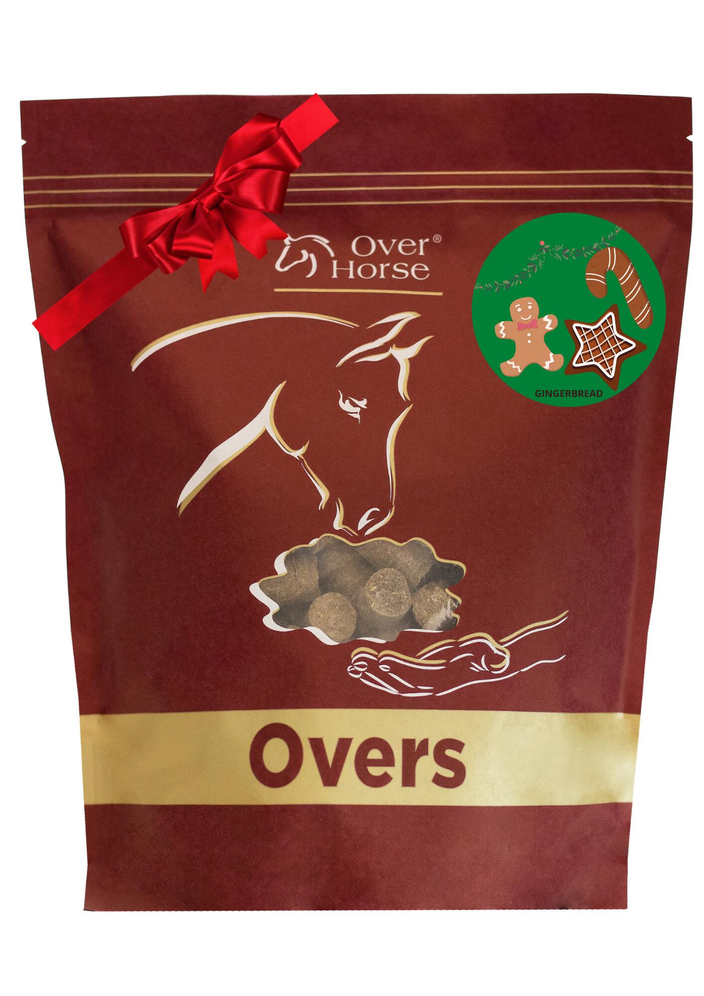 Świąteczne smakołyki dla koni OVERS 1kg- piernikowe 1/1