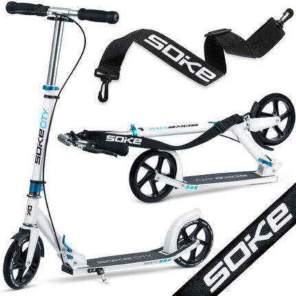 Trottinette scooter - City vert adulte