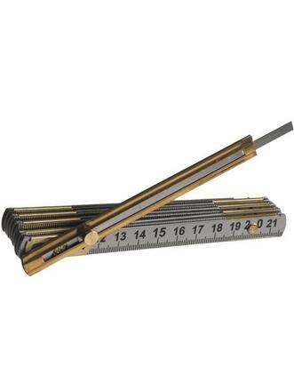 Mètre à tirette pétanque métallique et tirette coulissante - MS Pétanque