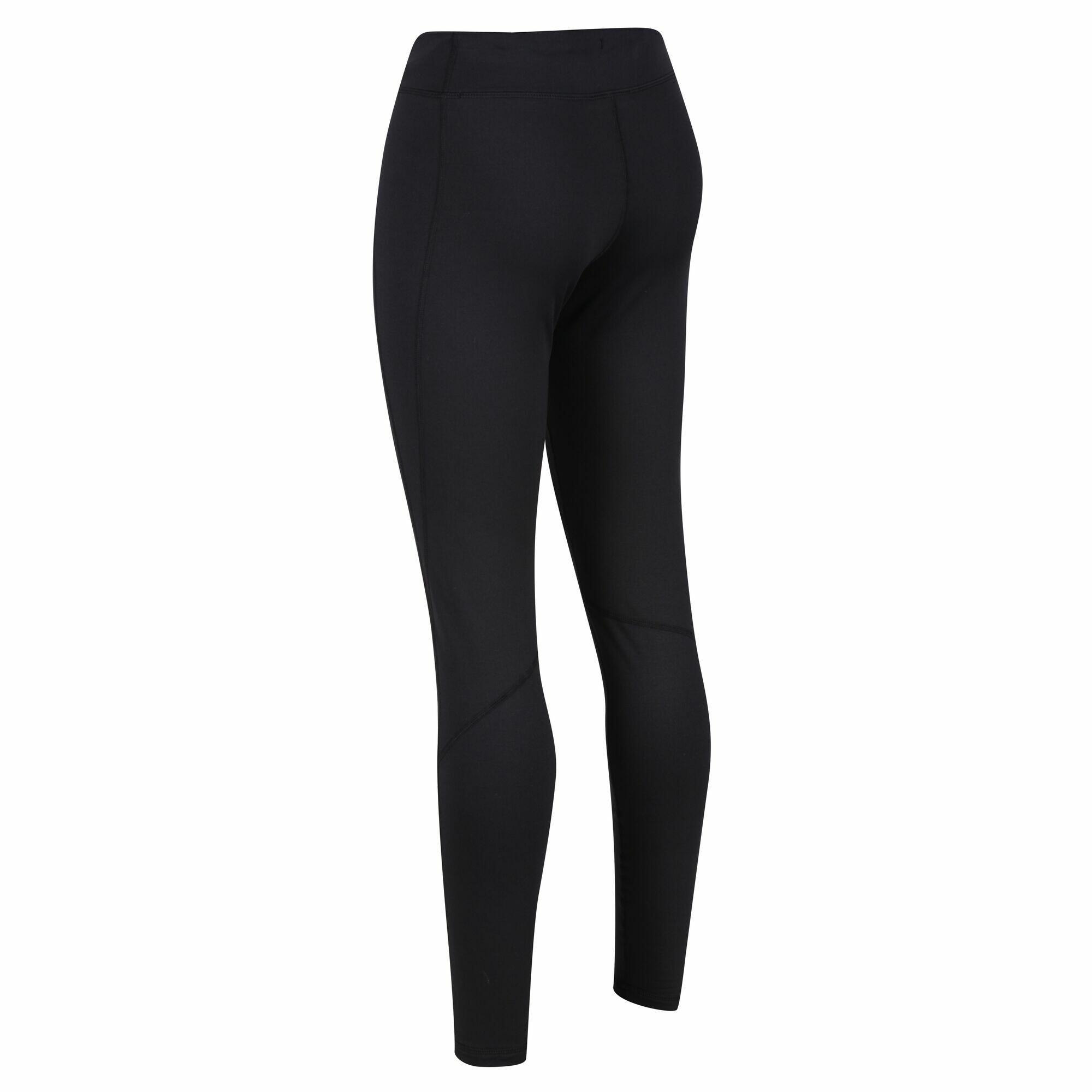 Tights Holeen Winter Wandern/Outdoor/Trekking Damen Black Atmungsaktiv REGATTA 2/4