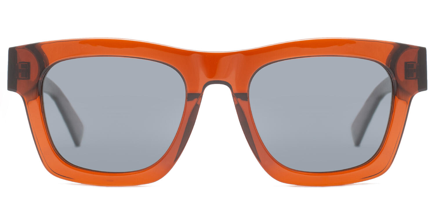 **Lunettes de soleil GRANITE cristal café, Polarisés GRIS - cat.3 - MUNDAKA** 3/5
