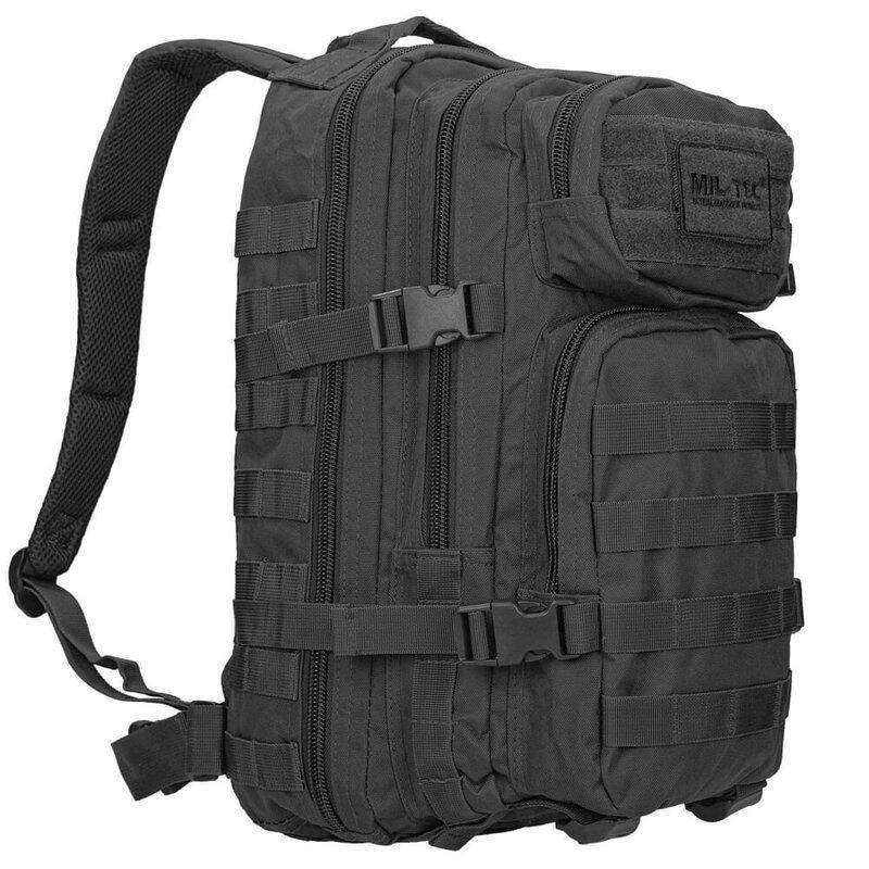 MOCHILA TÁTICA MILITAR MIL-TEC Preta 20L 2/5
