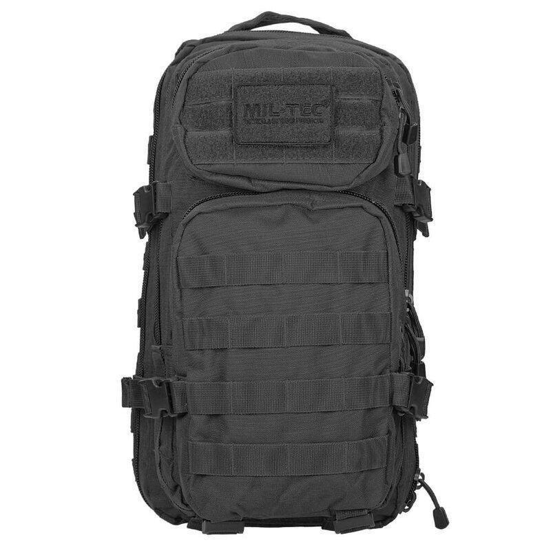 MOCHILA TÁTICA MILITAR MIL-TEC Preta 20L 5/5