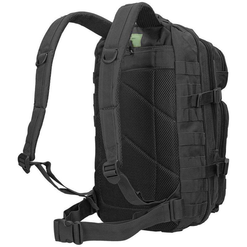 MOCHILA TÁTICA MILITAR MIL-TEC Preta 20L 4/5