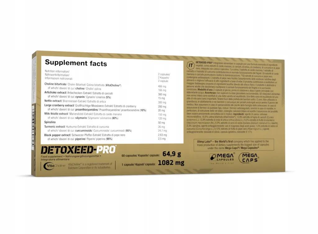OLIMP Detoxeed-Pro 60 kaps 2/2