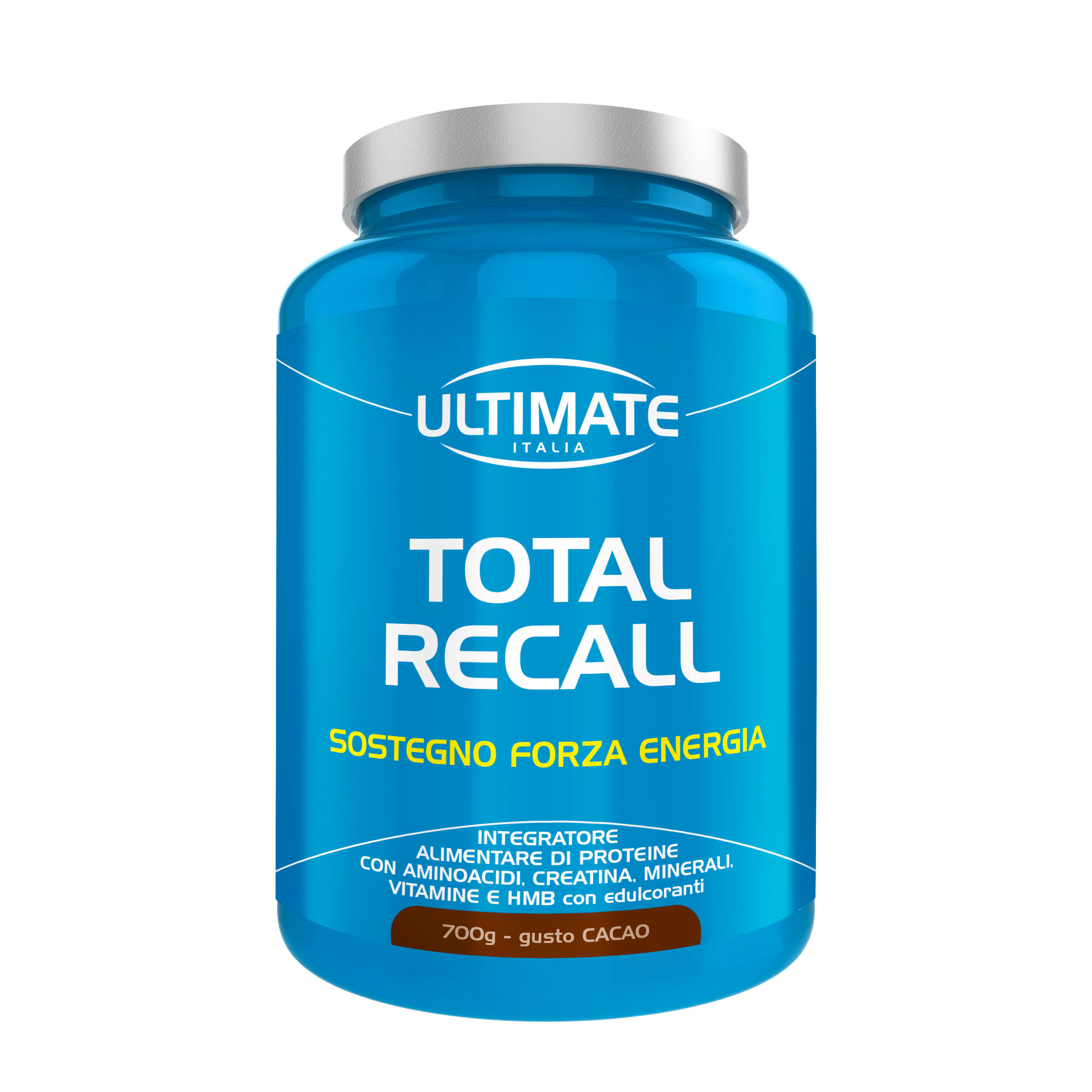 ULTIMATE ITALIA Integratore alimentare - TOTAL RECALL CACAO - 700g