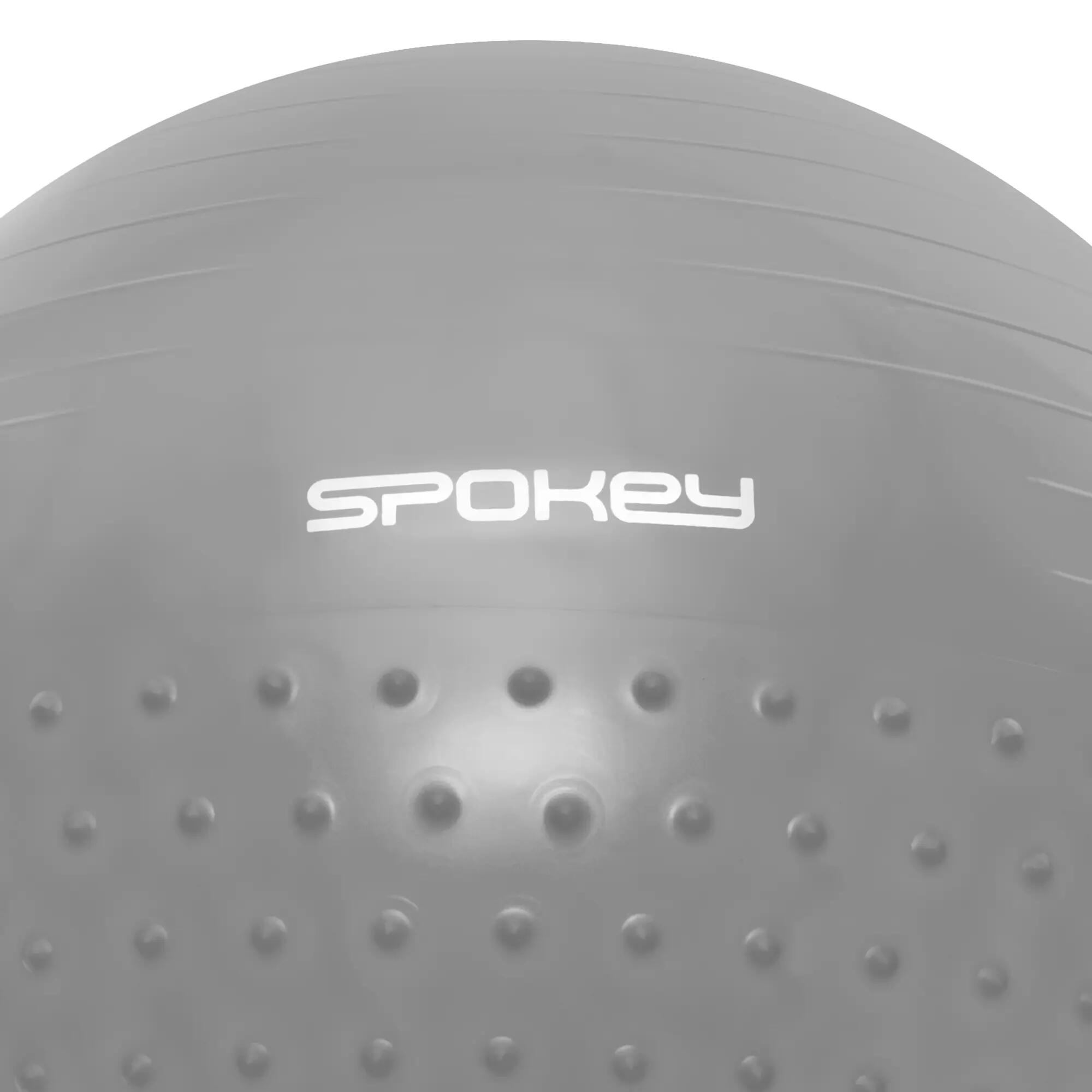 Masážní gymnastický míč Spokey HALF FIT s pumpičkou 3/4