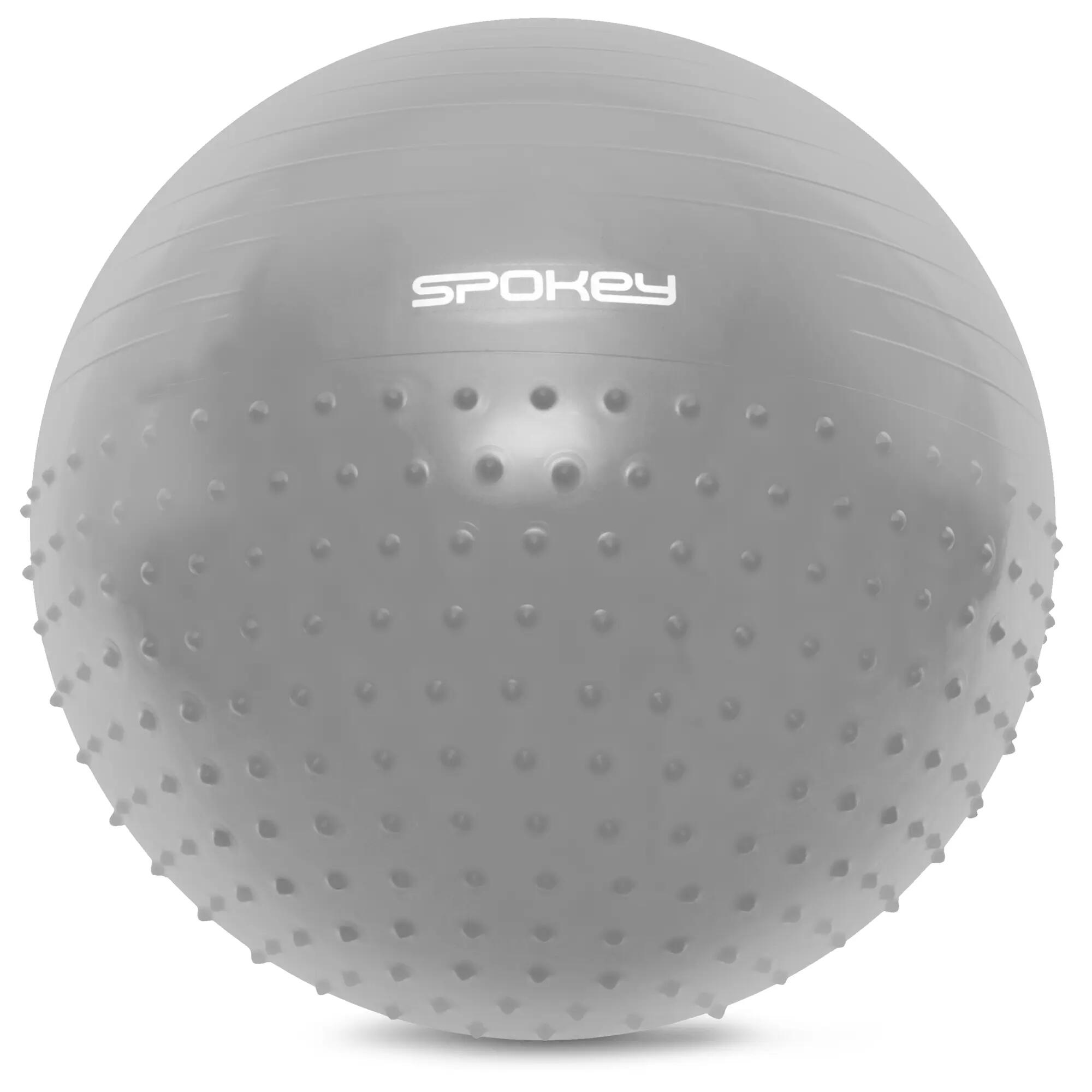 Masážní gymnastický míč Spokey HALF FIT s pumpičkou 2/4
