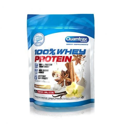 QUAMTRAX Quamtrax Diret 100% Proteína Whey 500 g