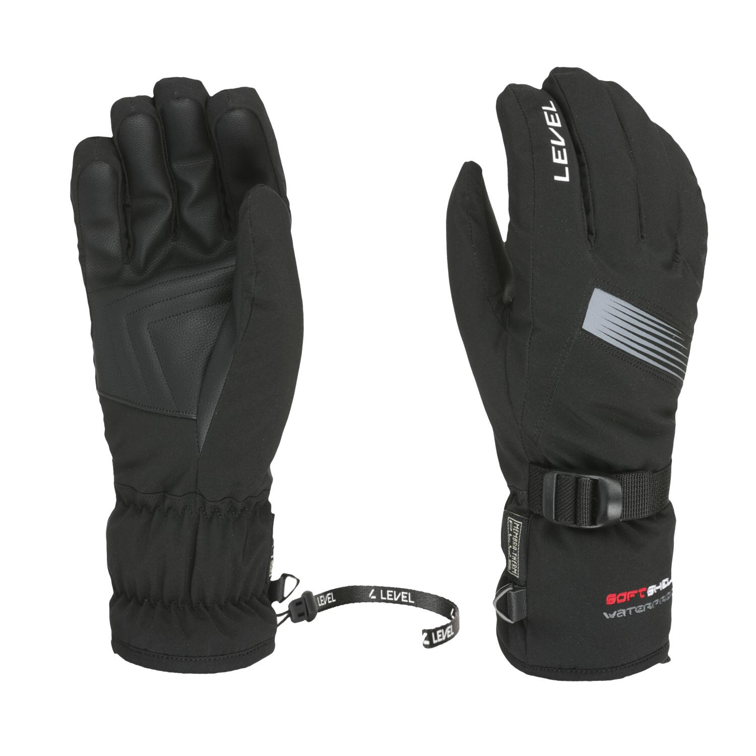 Level - Gants De Ski / Snow Hero Homme - Gants - Noir - 7,5 - Decathlon
