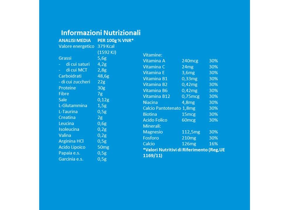 Integratore alimentare - MASS BUILDING CIOCCOLATO NOCCIOLA - 1,8 Kg 4/7