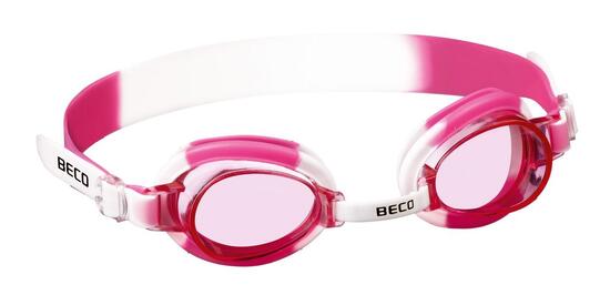 Beco Children's Swimming Goggles Halifax 8+ | White/pink