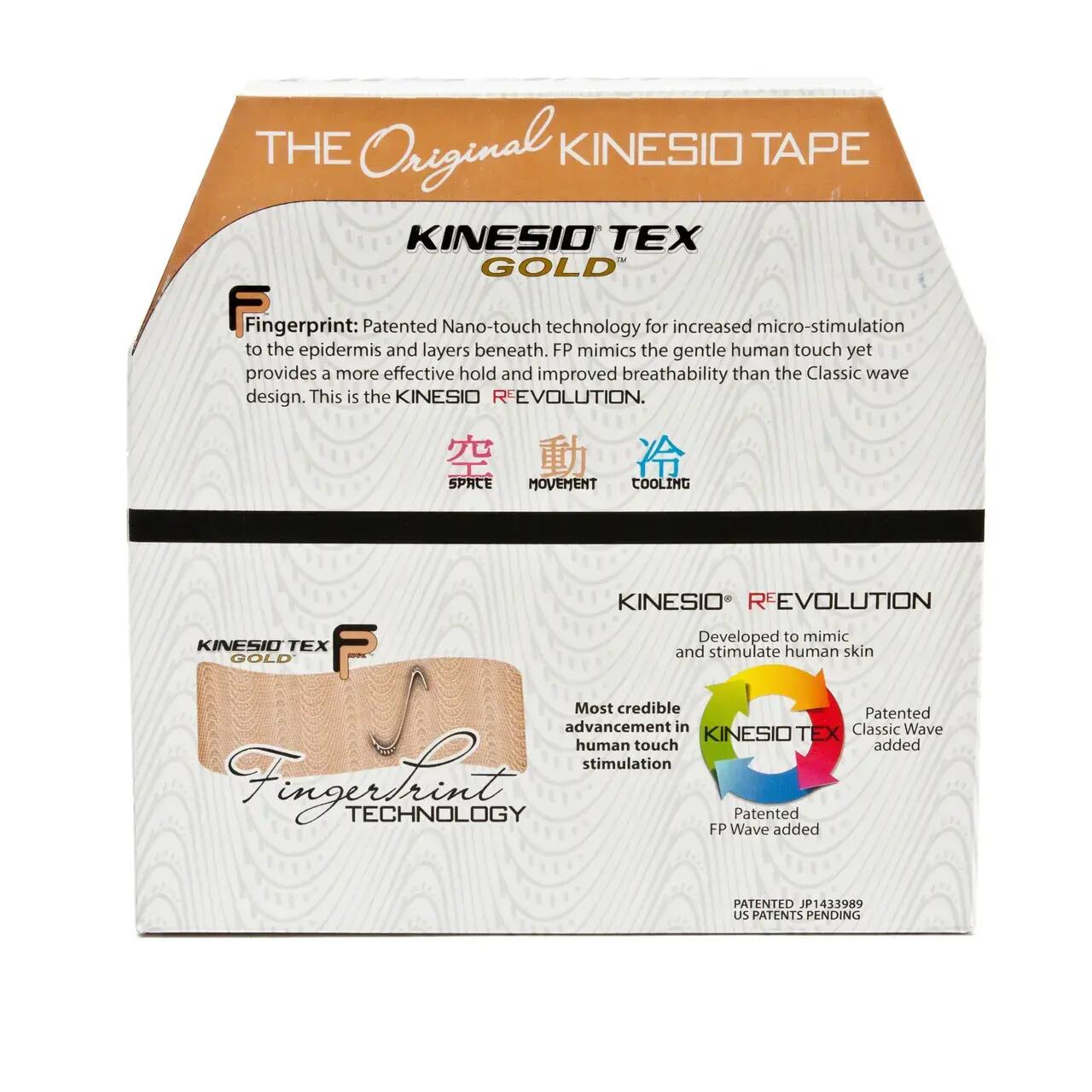Taśma do tapingu Kinesio Tex Gold FP 5cm x 31,50m 4/5