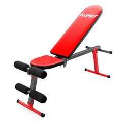 Verstelbare en opvouwbare incline bank / gewichtsbank voor sit-ups