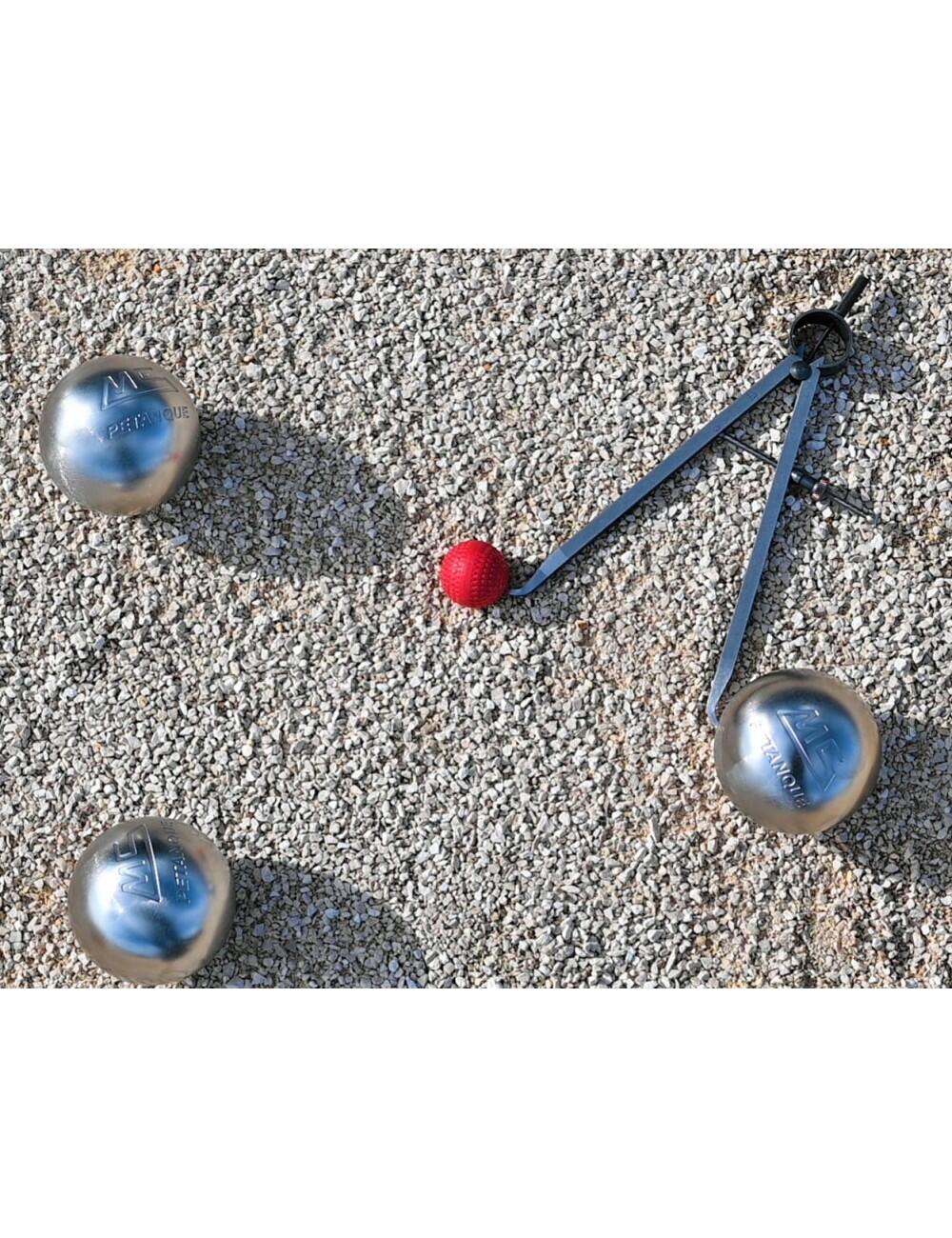 Compas acier pétanque - MS Pétanque 2/2