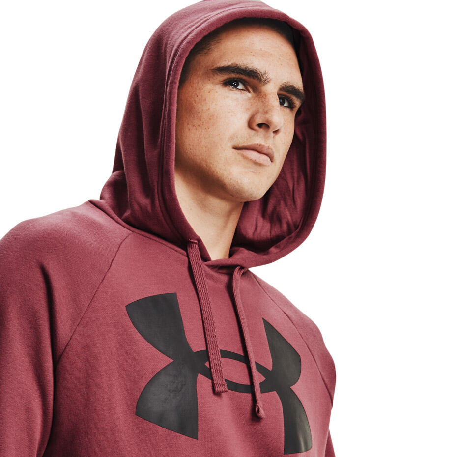 Bluza fitness męska Under Armour Rival Fleece Big Logo HD 3/5
