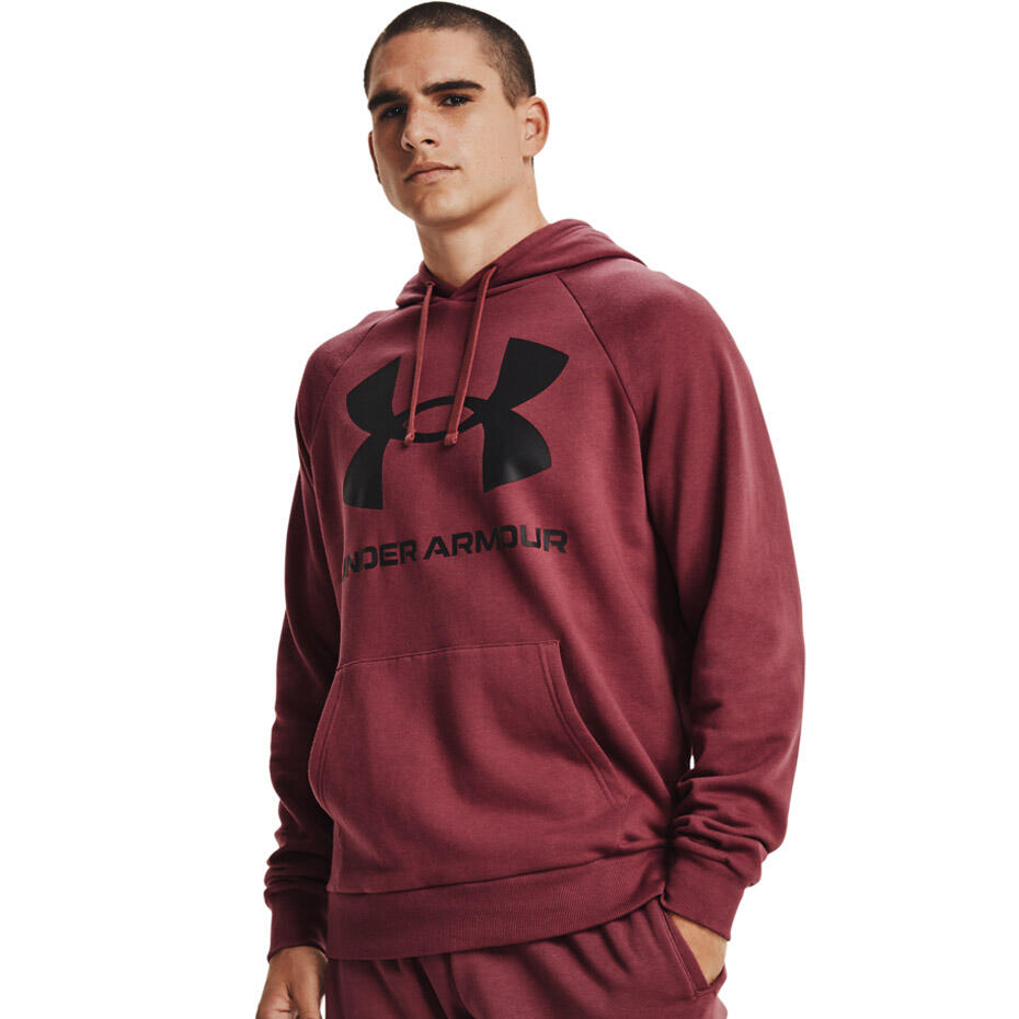 "Rival" Kapuzenpullover für Training Herren Dunkelrot 5/7