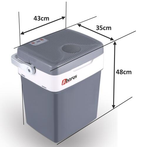 Lodówka turystyczna Abarqs IB-32l+USB 3/4