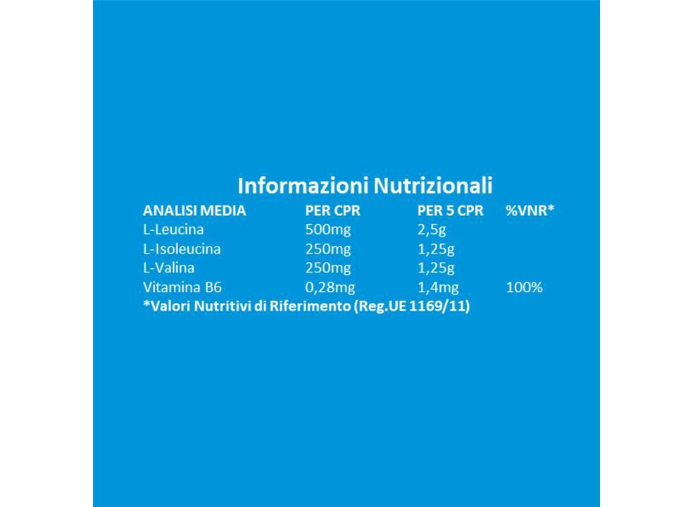 Integratore alimentare - BCAA - 120 cpr 4/7