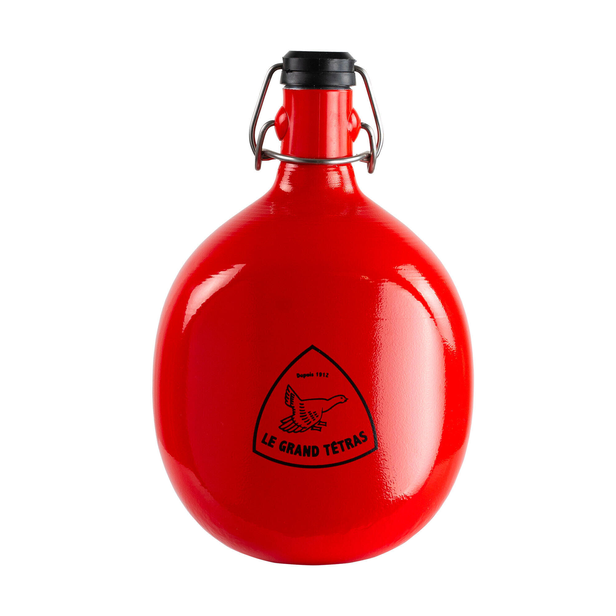 Le Grand Tétras - La Gourde Française Ovale 1 Litre - Rouge - Gourde - Rouge - 1 L - Decathlon