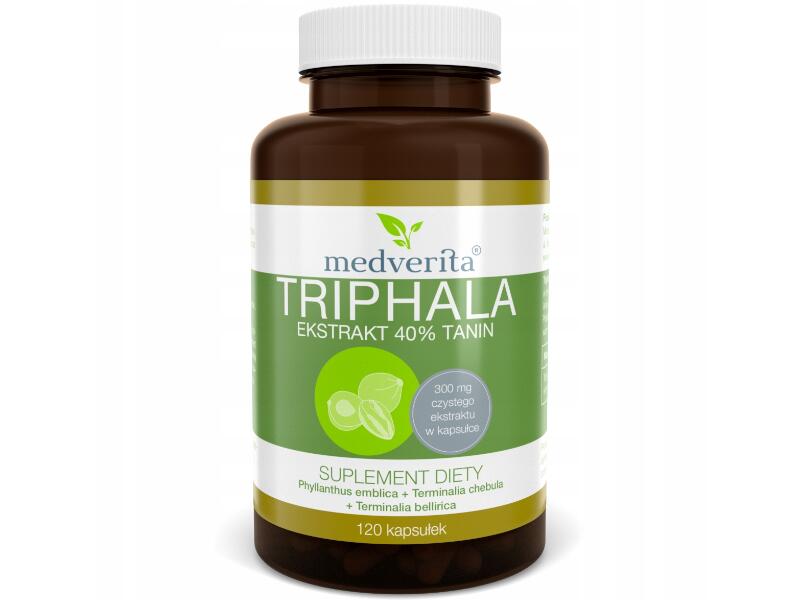Triphala 300 mg MEDVERITA 120 kaps