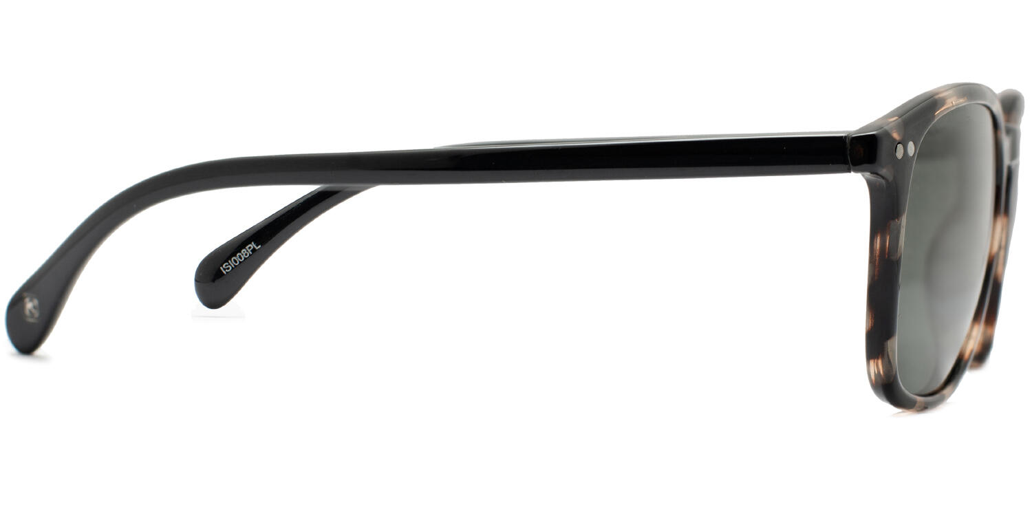**Gafas de sol ISIS en negro, POLARIZADAS VERDES - cat.3 - MUNDAKA** 2/4