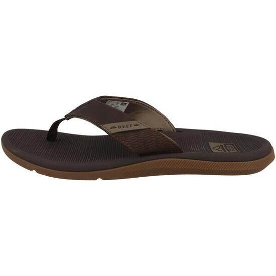 Reef Herren Zehentrenner Sandalen Santa Ana Zehentrenner CI4651 Braun