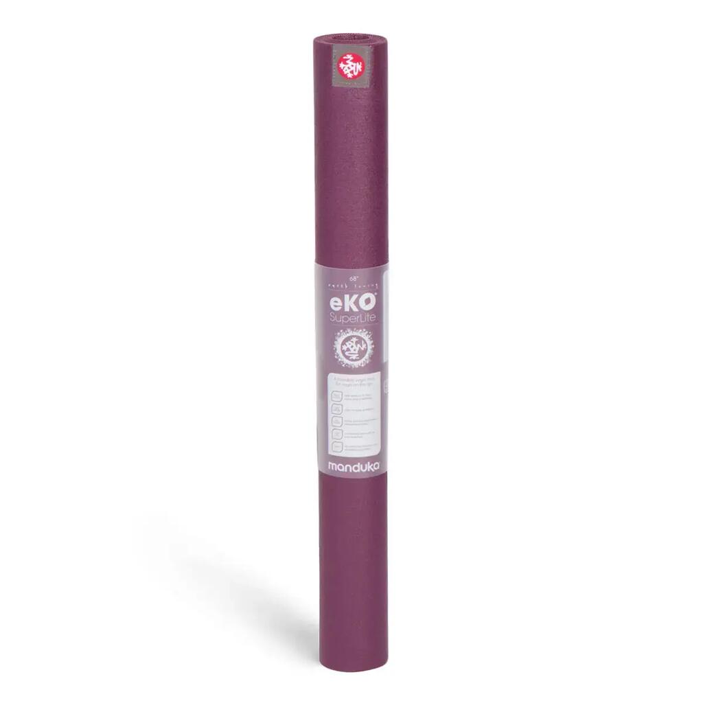 Manduka eKO Superlite Travel гумена постелка за йога 1.5mm - Acai
