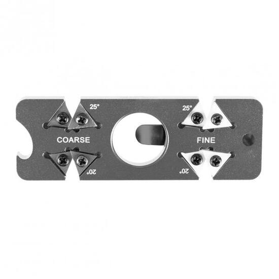 Ostrzałka THE EDGE edcSHARP do noży srebrna