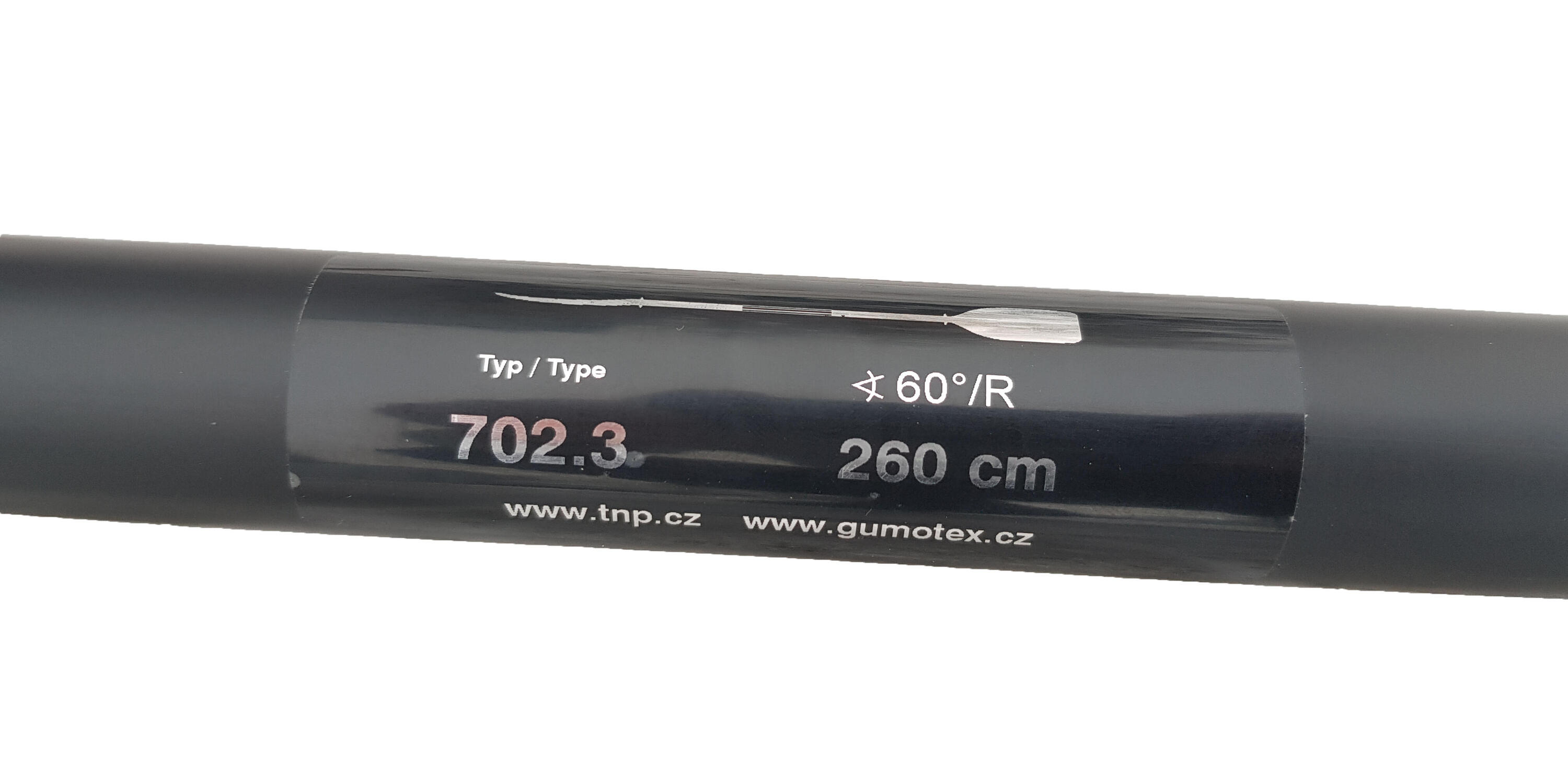 WIOSŁO SKŁADANE 3-CZĘŚCIOWE DŁUGIE MOCNE GUMOTEX 260 CM SKRĘTNE 3/3