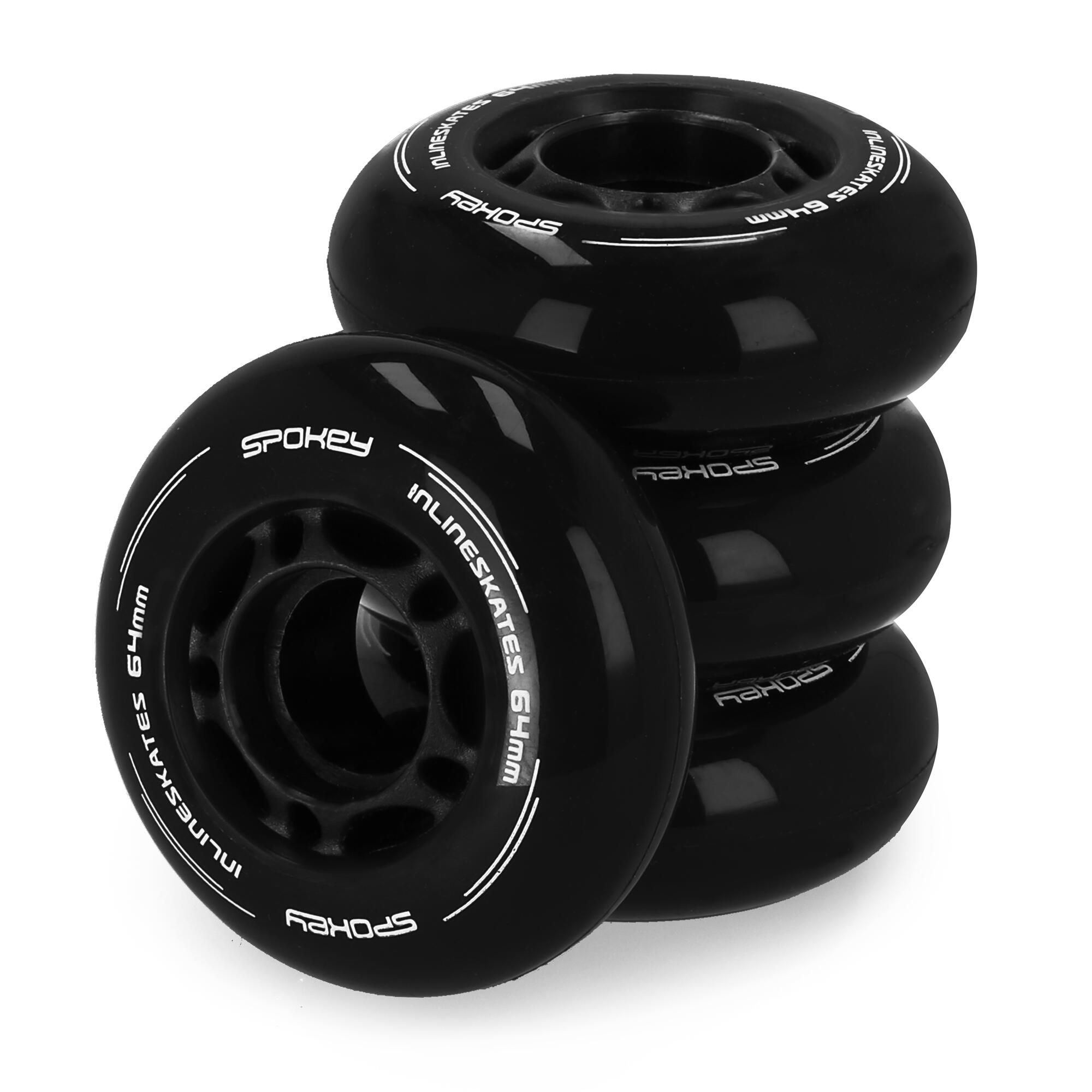 Kółka poliuretanowe do łyżworolek Spokey ROLLWHEELS 2/3