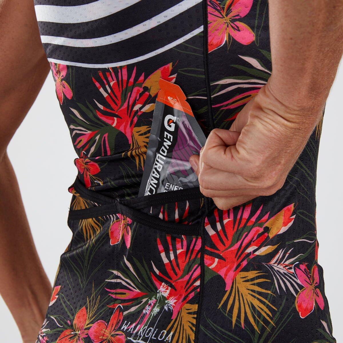 Kurzarm Trikot Damen LTD Triathlon Racerback - Waikoloa ZOOT 3/5