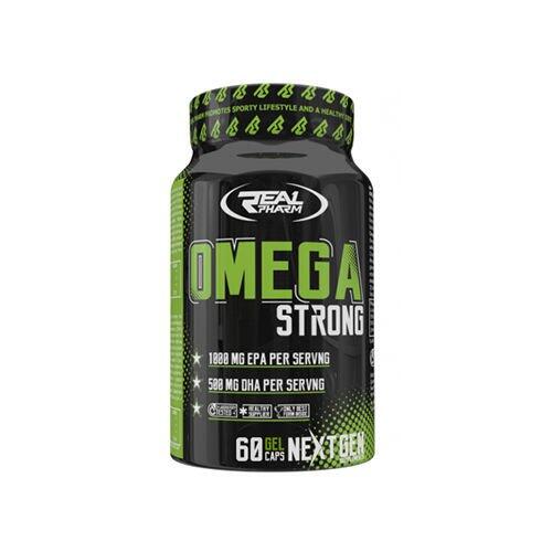 Zdrowie i uroda Real Pharm Omega Strong 60softgels 1/4