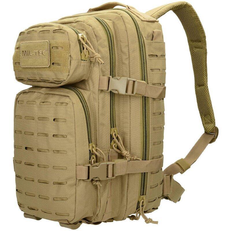 MOCHILA TÁTICA MILITAR MIL-TEC Coiote Corte Laser 20L 3/5