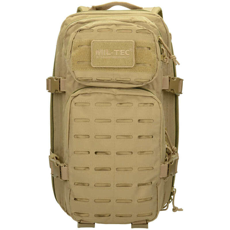 MOCHILA TÁTICA MILITAR MIL-TEC Coiote Corte Laser 20L 5/5