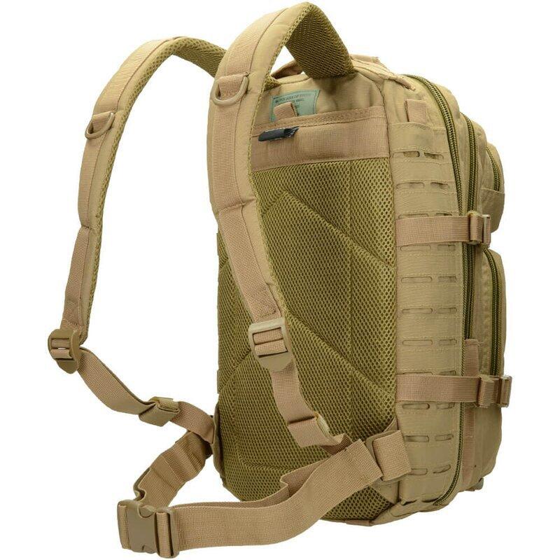 MOCHILA TÁTICA MILITAR MIL-TEC Coiote Corte Laser 20L 4/5