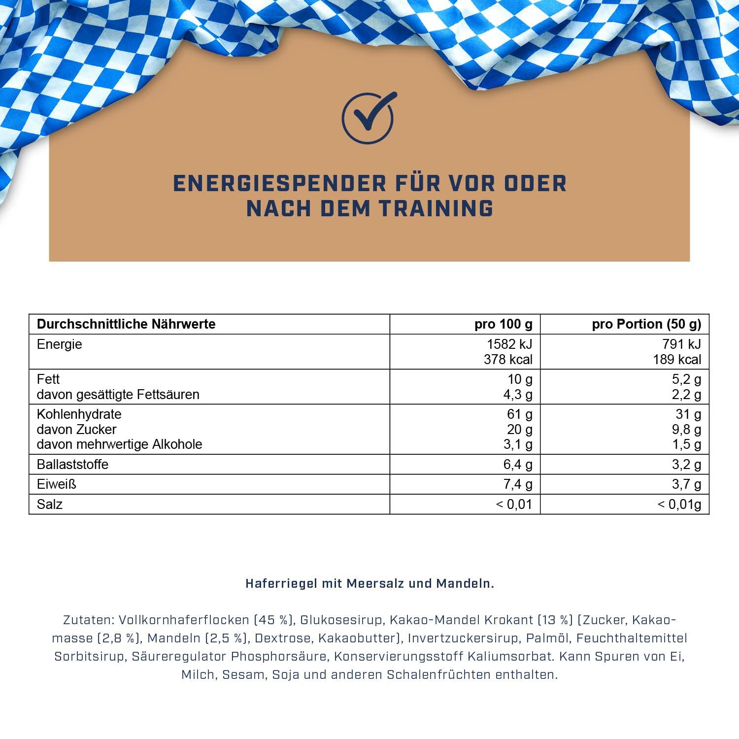 Bavarian Bar Einzelriegel 3/4