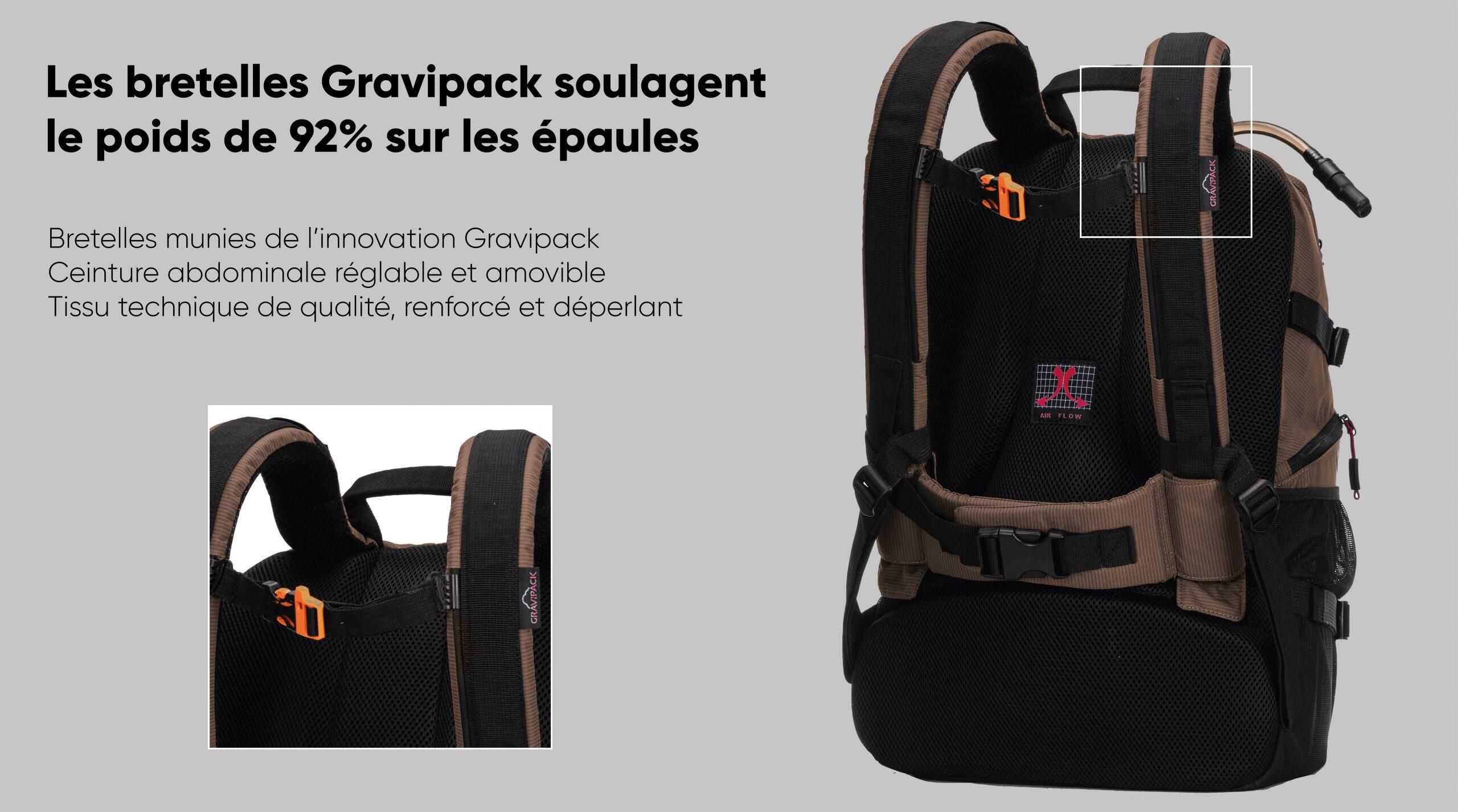 Sac à dos randonnée - Hiking 33 - Allège la charge de 92% 5/5