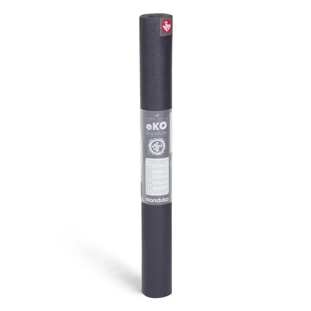 Manduka eKO Superlite Travel 1.5 мм гумена постелка за йога - полунощ