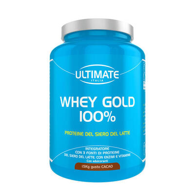 Integratore alimentare - WHEY GOLD 100% CACAO - 15 Kg