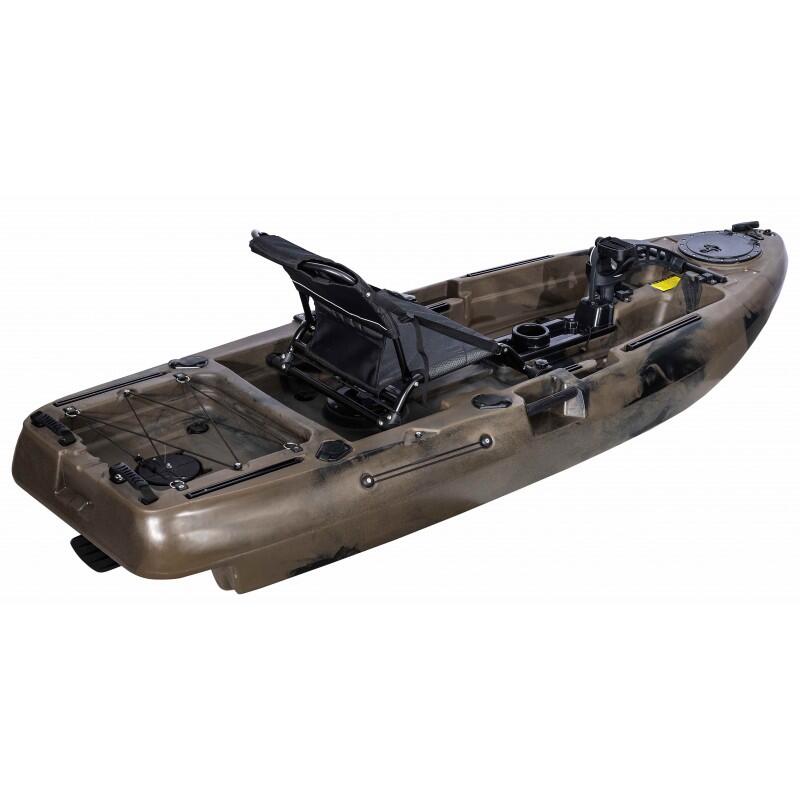 Kajak jednoosobowy wędkarski z napędem nożnym Scorpio kayak Pedal fish 8 3/5