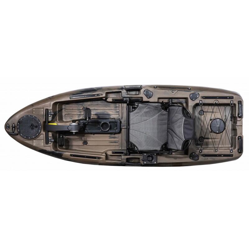 Kajak jednoosobowy wędkarski z napędem nożnym Scorpio kayak Pedal fish 8 4/5