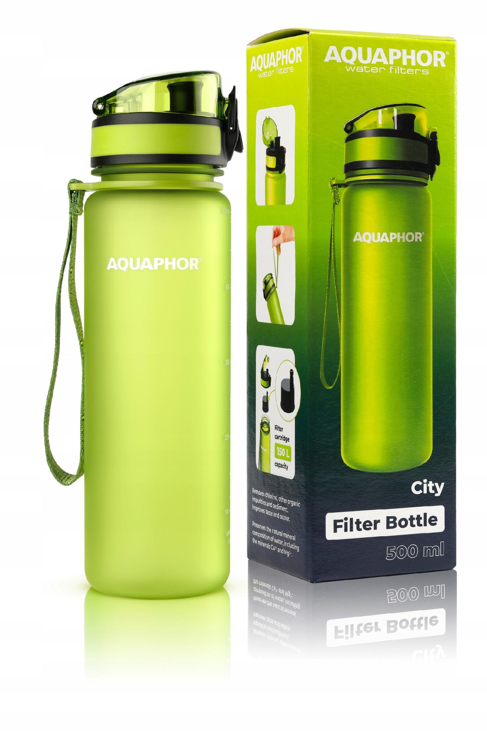 Butelka filtrująca turystyczna Aquaphor City 500 ml + 2 filtry 5/5