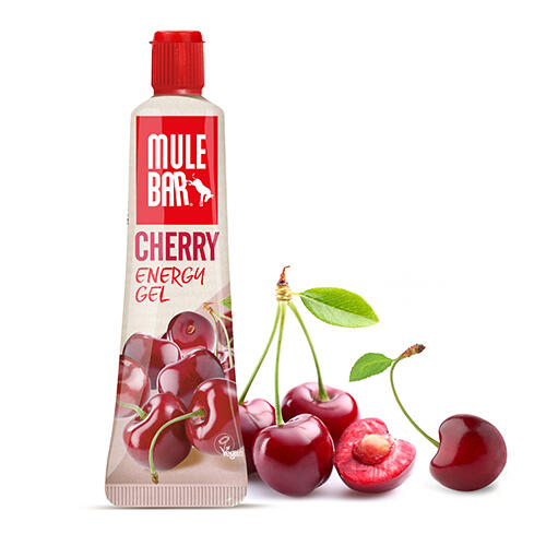 24 gels énergétiques - vegan - sans gluten - bouchon refermable - 37g - Cerise 2/6