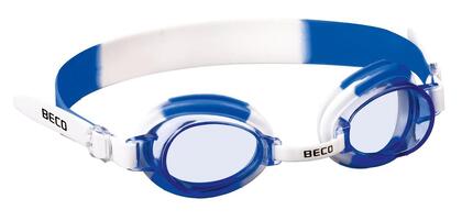 Beco Children's Swimming Goggles Halifax 8+ | White/blue