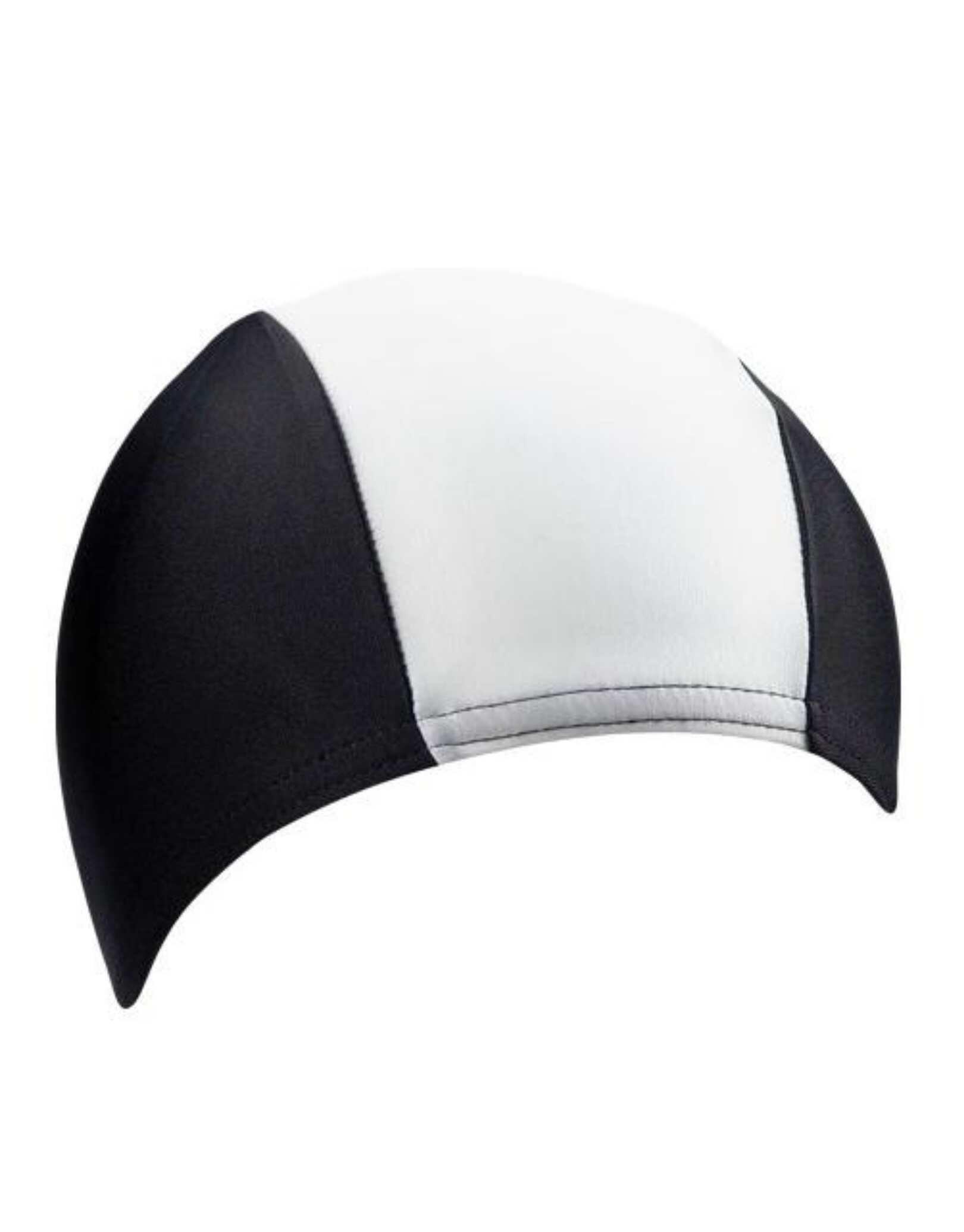 Beco Men's Swim Cap | Lycra | Black/white/black 1/3