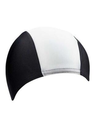 Beco Men's Swim Cap | Lycra | Black/white/black
