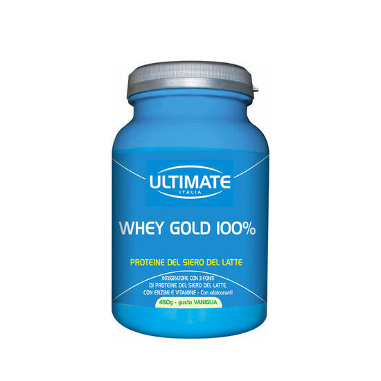Integratore alimentare - WHEY GOLD 100% VANIGLIA - 450g