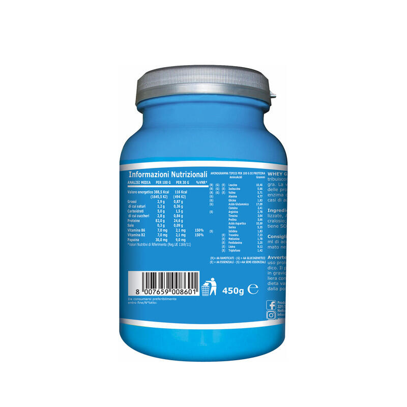 Integratore alimentare - WHEY GOLD 100% VANIGLIA - 450g 3/7